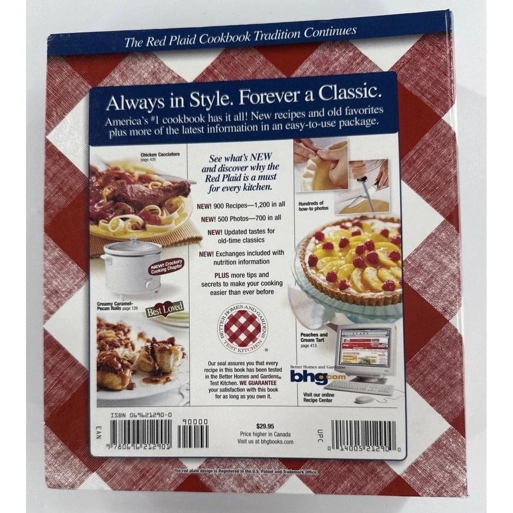 New Cook Book Better Homes by Jennifer Darling (2002) NEW SEALED FREE SHIPPING!‎